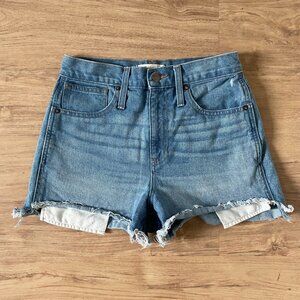 Madewell High Rise Denim Shorts | Jean Cutoff Shorts — Size 26